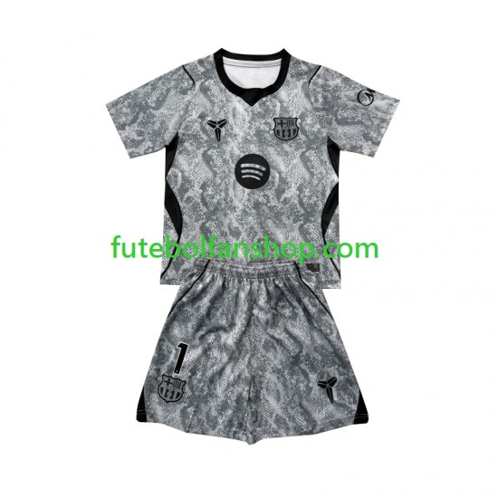 Camisola Alternativo Guarda-redes FC Barcelona Joan Garcia 1 Época 2026/2027 Manga Curta ,Criança