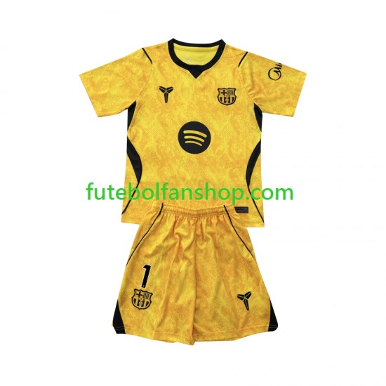 Camisola Alternativa (3ª) Guarda-redes FC Barcelona Joan Garcia 1 Época 2026/2027 Manga Curta ,Criança