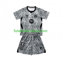 Camisola Alternativo Guarda-redes FC Barcelona Wojciech Szczesny 13 Época 2026/2027 Manga Curta ,Criança