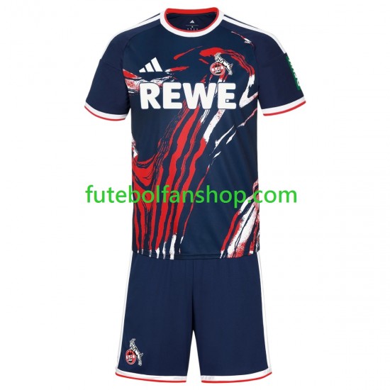 Camisola Alternativo FC Köln Época 2026/2027 Manga Curta ,Criança