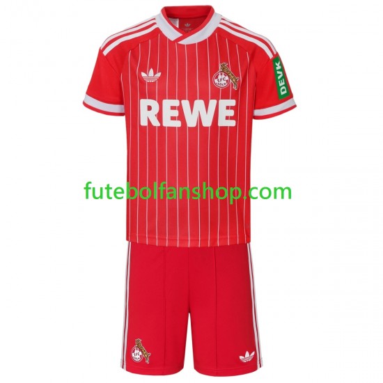 Camisola Alternativa (2ª) FC Köln Época 2026/2027 Manga Curta ,Criança