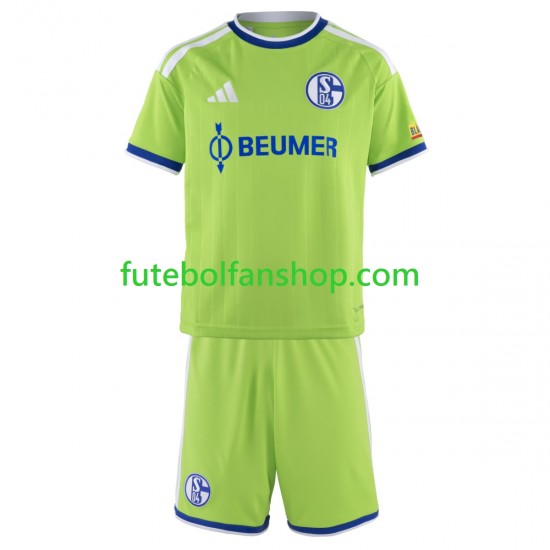 Camisola Alternativa (2ª) Schalke 04 FC Época 2026/2027 Manga Curta ,Criança