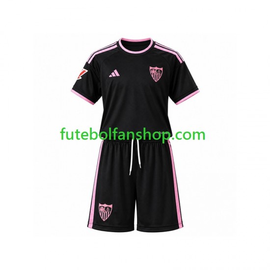 Camisola Alternativa (2ª) Sevilla FC Época 2026/2027 Manga Curta ,Criança