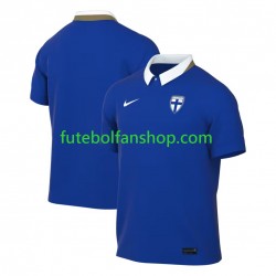 Camisola Alternativo Seleção Finlandesa 2026 Manga Curta ,Homem