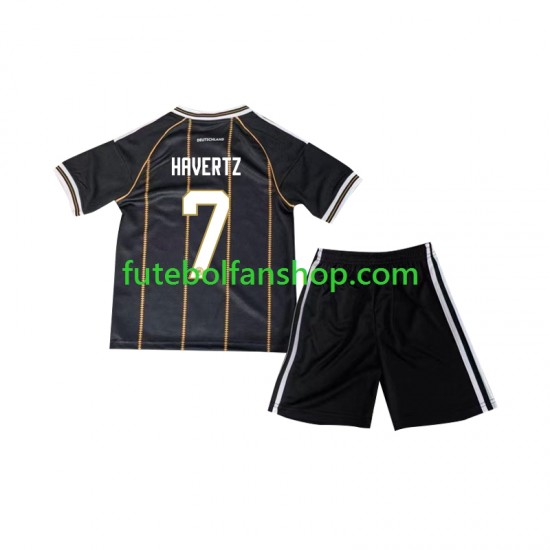 Camisola Alternativa (2ª) Seleção Alemã Kai Havertz 7 2026 Manga Curta ,Criança