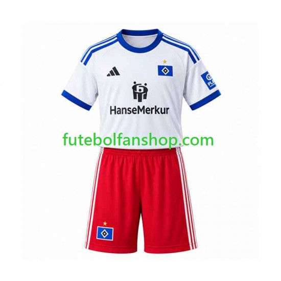 Camisola Principal Hamburger SV Época 2026/2027 Manga Curta ,Criança