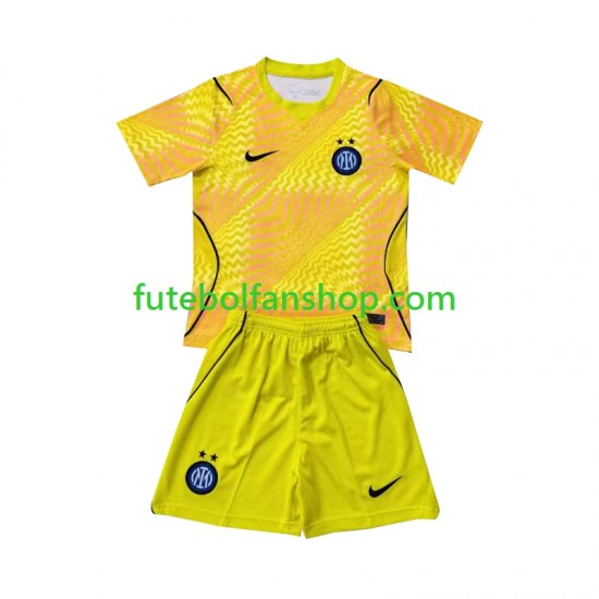 Camisola Principal Guarda-redes Inter de Milão Época 2026/2027 Manga Curta ,Criança