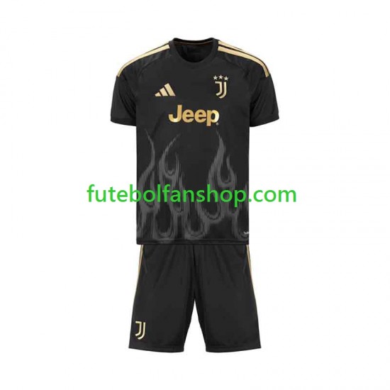 Camisola Alternativa (2ª) Juventus Época 2026/2027 Manga Curta ,Criança