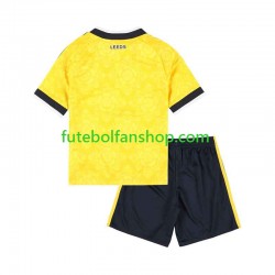 Camisola Alternativo Leeds United Época 2026/2027 Manga Curta ,Criança