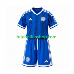 Camisola Principal Leicester City Época 2026/2027 Manga Curta ,Criança