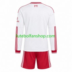 Camisola Alternativo Liverpool Época 2026/2027 Manga Comprida ,Criança