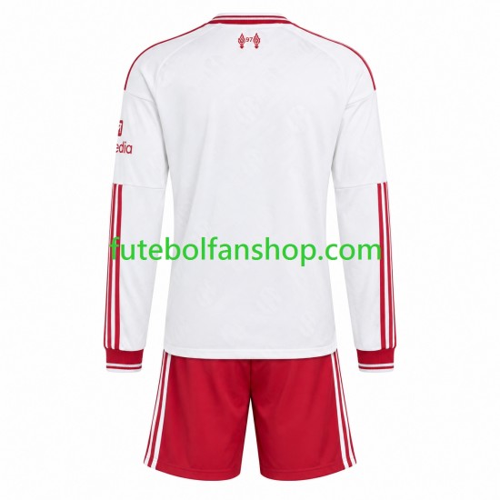 Camisola Alternativo Liverpool Época 2026/2027 Manga Comprida ,Criança