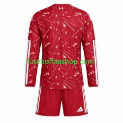 Camisola Principal Liverpool Época 2026/2027 Manga Comprida ,Criança