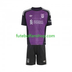 Camisola Alternativo Guarda-redes Liverpool Época 2026/2027 Manga Curta ,Criança