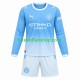 Camisola Principal Manchester City Época 2026/2027 Manga Comprida ,Criança