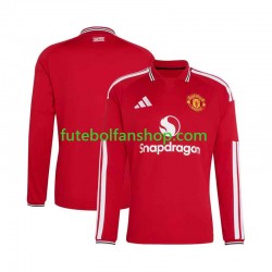 Camisola Principal Manchester United Época 2026/2027 Manga Comprida ,Homem