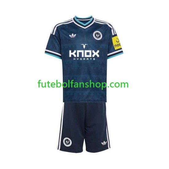 Camisola Alternativo Newcastle United Época 2026/2027 Manga Curta ,Criança