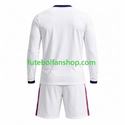 Camisola Alternativo Paris Saint-Germain Época 2026/2027 Manga Comprida ,Criança
