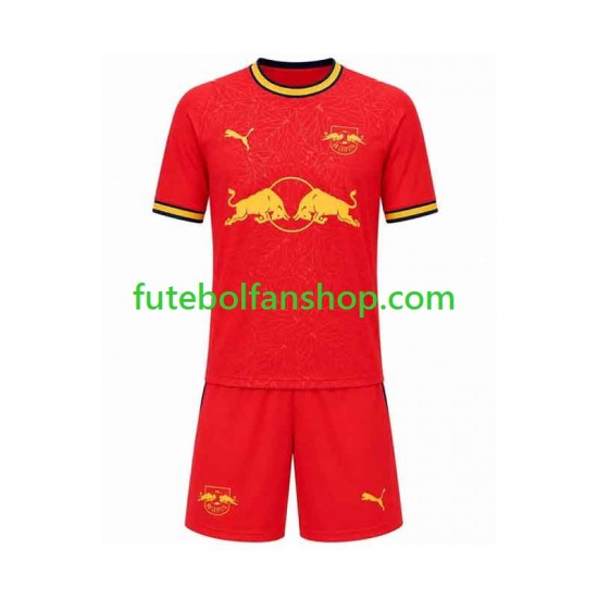 Camisola Alternativo RB Leipzig Época 2026/2027 Manga Curta ,Criança