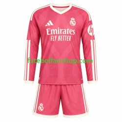 Camisola Alternativa (2ª) Real Madrid Época 2026/2027 Manga Comprida ,Criança