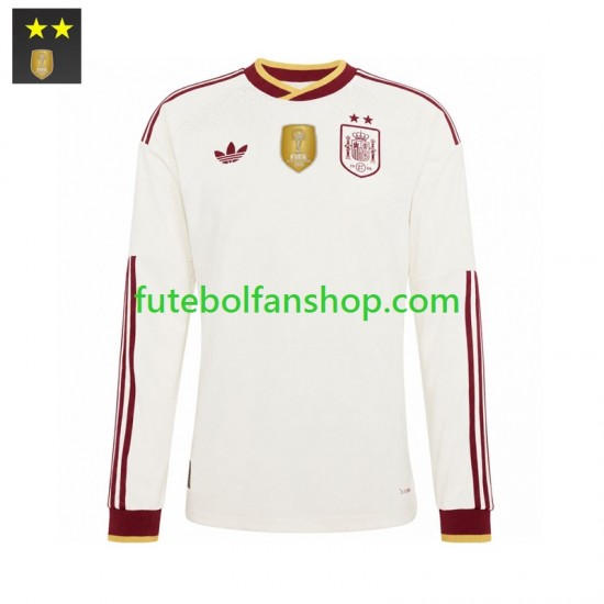 Camisola Alternativo Seleção Espanhola Época 2026/2027 Manga Comprida ,Homem