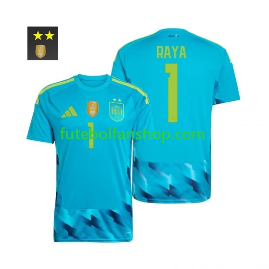 Camisola Principal Guarda-redes Seleção Espanhola David Raya 1 Época 2026/2027 Manga Curta ,Homem