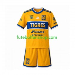 Camisola Principal Tigres UANL Época 2026/2027 Manga Curta ,Criança