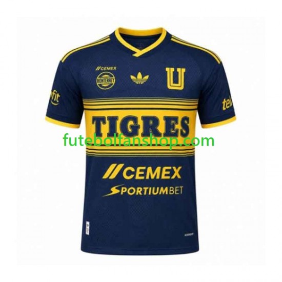 Camisola Alternativo Tigres UANL Época 2026/2027 Manga Curta ,Homem