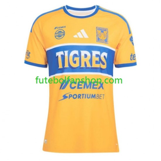 Camisola Principal Tigres UANL Época 2026/2027 Manga Curta ,Homem