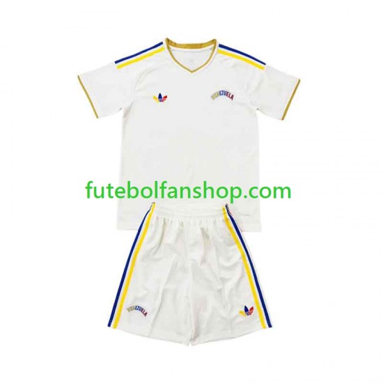 Camisola Alternativo Seleção Venezuelana 2026 Manga Curta ,Criança