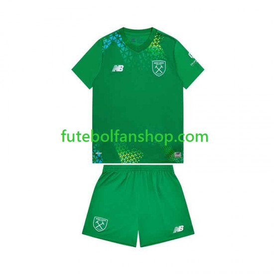 Camisola Principal Guarda-redes West Ham United Época 2026/2027 Manga Curta ,Criança