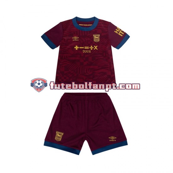Camisola Alternativo Ipswich Town Época 2024/2025 Manga Curta ,Criança Camisola Alternativo Ipswich Town Época 2024/2025 Manga Curta ,Criança