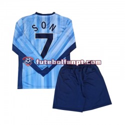 Camisola Alternativo Tottenham Spurs Son 7 Época 2024/2025 Manga Comprida ,Criança