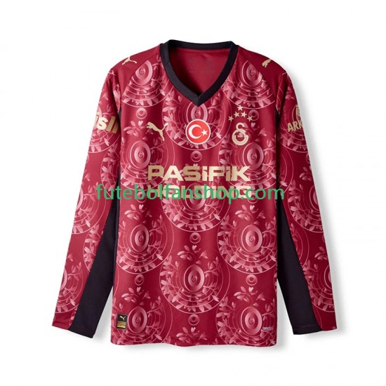 Camisola Alternativa (2ª) Galatasaray Época 2025/2026 Manga Comprida ,Homem