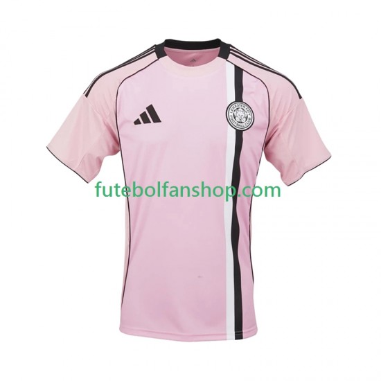 Camisola Alternativa (2ª) Leicester City Época 2025/2026 Manga Curta ,Homem