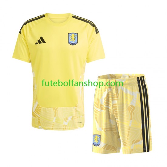 Camisola Principal Guarda-redes Aston Villa Época 2026/2027 Manga Curta ,Criança