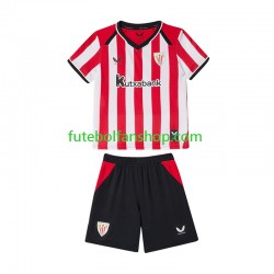 Camisola Principal Athletic Bilbao Época 2026/2027 Manga Curta ,Criança