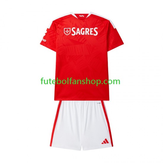 Camisola Principal Benfica Época 2026/2027 Manga Curta ,Criança