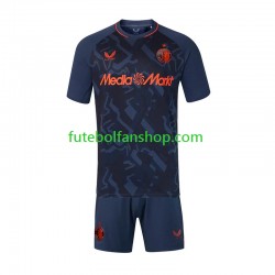 Camisola Alternativa (2ª) Feyenoord Rotterdam Época 2026/2027 Manga Curta ,Criança