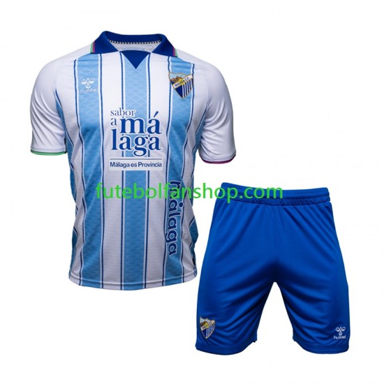 Camisola Principal Málaga CF Época 2026/2027 Manga Curta ,Criança