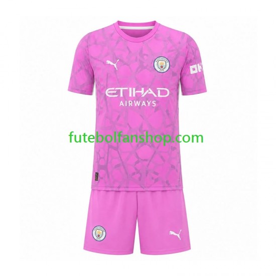 Camisola Alternativo Guarda-redes Manchester City Época 2026/2027 Manga Curta ,Criança