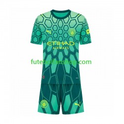 Camisola Principal Guarda-redes Manchester City Época 2026/2027 Manga Curta ,Criança