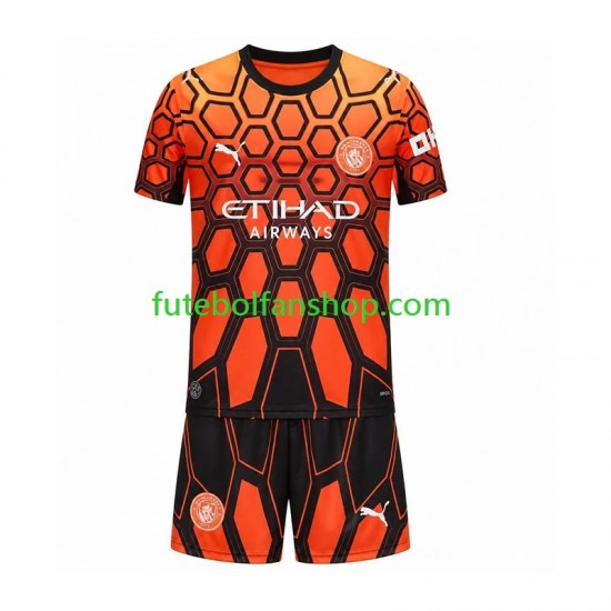 Camisola Alternativa (2ª) Guarda-redes Manchester City Época 2026/2027 Manga Curta ,Criança