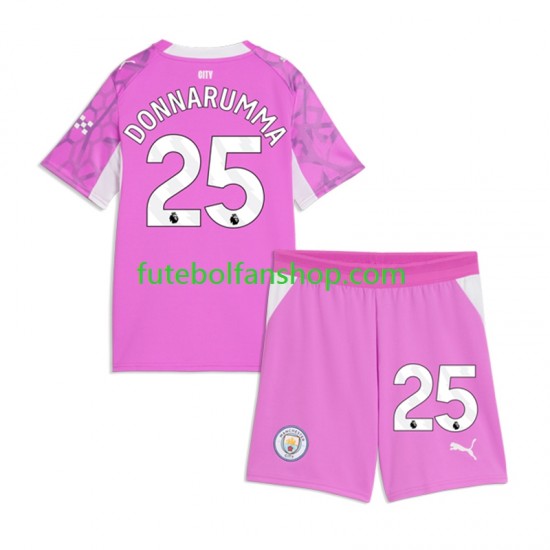 Camisola Alternativo Guarda-redes Manchester City Gianluigi Donnarumma Época 2026/2027 Manga Curta ,Criança