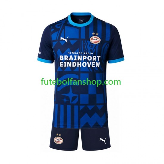 Camisola Alternativa (2ª) PSV Eindhoven Época 2026/2027 Manga Curta ,Criança