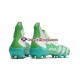 Branco Verde Adidas Predator FREAK FG Chuteiras de futebol