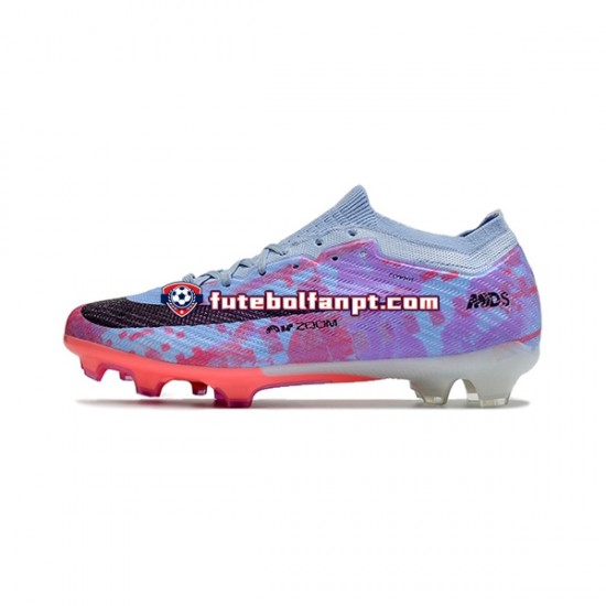 Roxo Vermelho Azul Nike Air Zoom Mercurial IX Elite FG Chuteiras de futebol