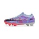 Roxo Vermelho Azul Nike Air Zoom Mercurial IX Elite FG Chuteiras de futebol