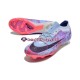 Roxo Vermelho Azul Nike Air Zoom Mercurial IX Elite FG Chuteiras de futebol