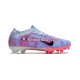 Roxo Vermelho Azul Nike Air Zoom Mercurial IX Elite FG Chuteiras de futebol